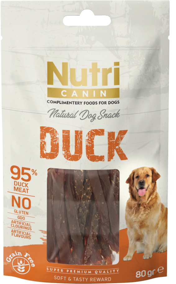 Nutri Canin Duck(Ördek Etli) Snack 80gr.