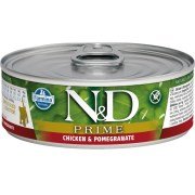 N&D Prime Tavuk ve Narlı Yavru Kedi Konservesi 80gr