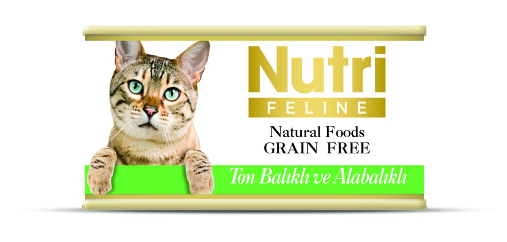 Nutri Feline Ton ve Alabalıklı Tahılsız Kedi Konservesi 85 Gr