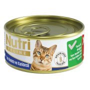 Nutri Feline Ton Balıklı-Karidesli Tahılsız Kedi Konservesi 85Gr