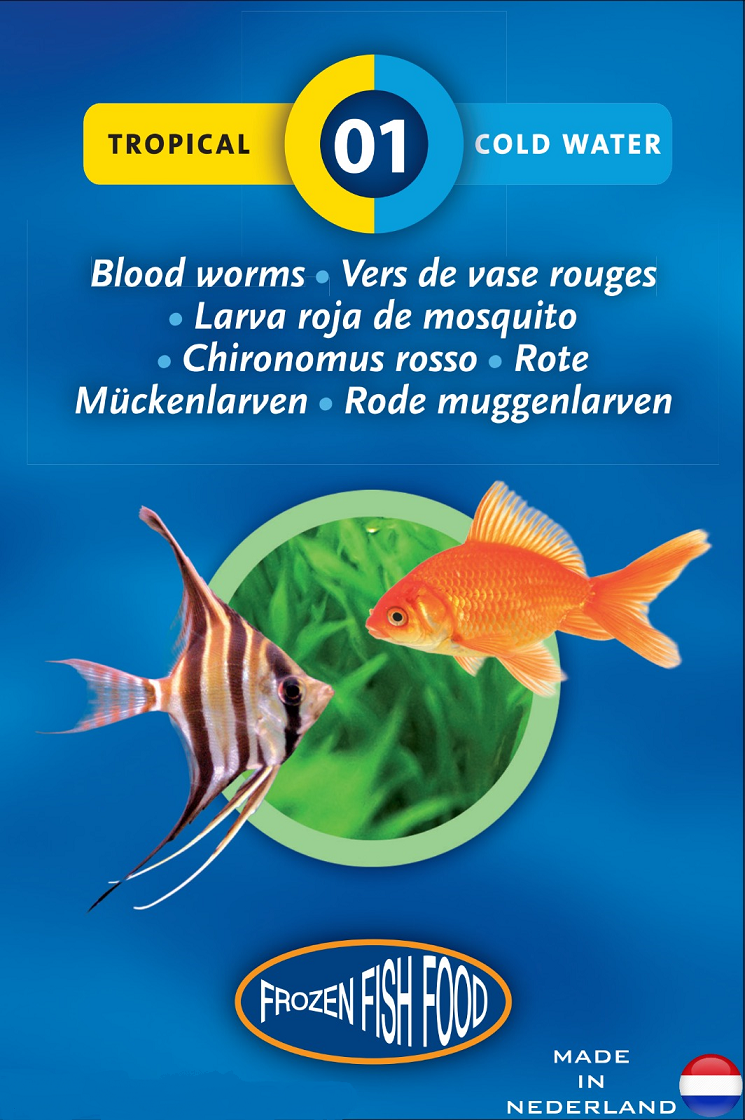 3F Frozen Bloodworms 95gr. 24 Küp