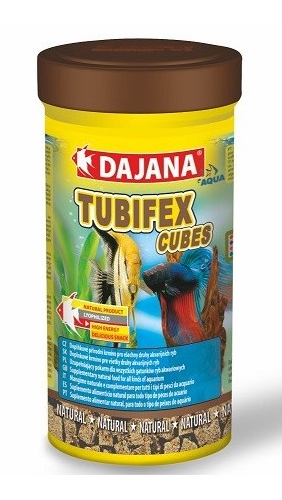 Dajana Tubifex Cubes 100ml 10gr.