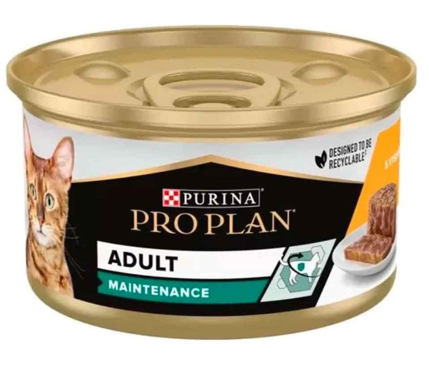 Pro Plan Tavuk Etli Yetişkin Kedi Konserve Maması 85gr