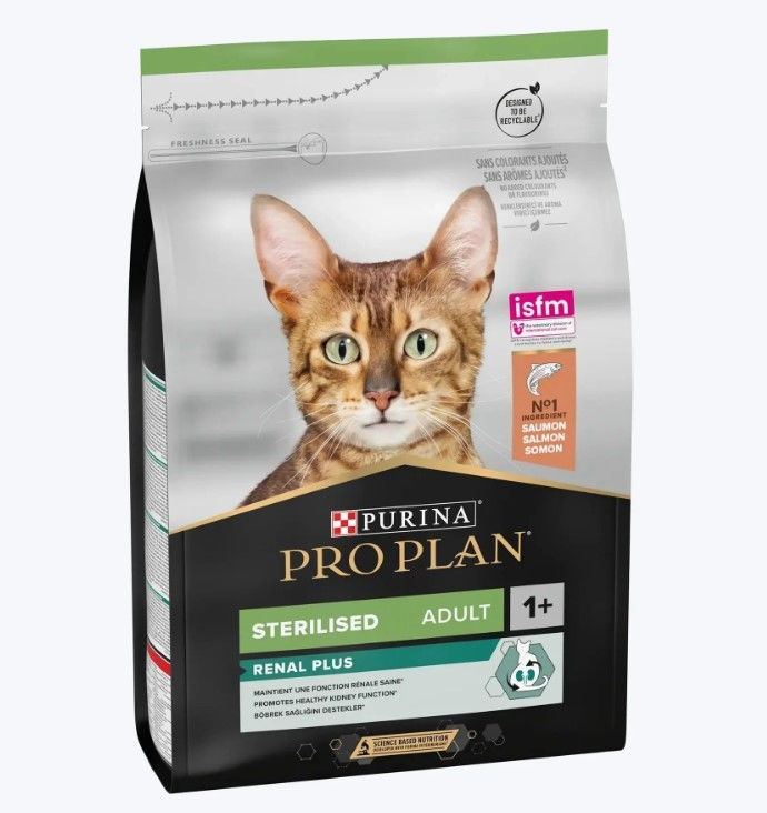 Pro Plan Kısırlaştırılmış Somonlu Yetişkin Kedi Maması 3Kg