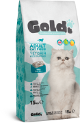 Goldi Balıklı Kedi Maması 15kg