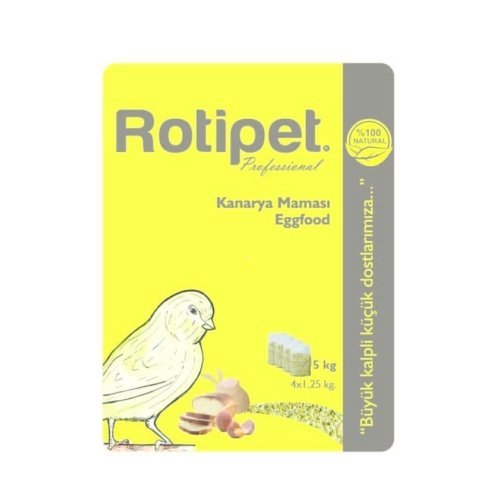 Rotipet Eggfood Ballı Kanarya Maması 1000gr.