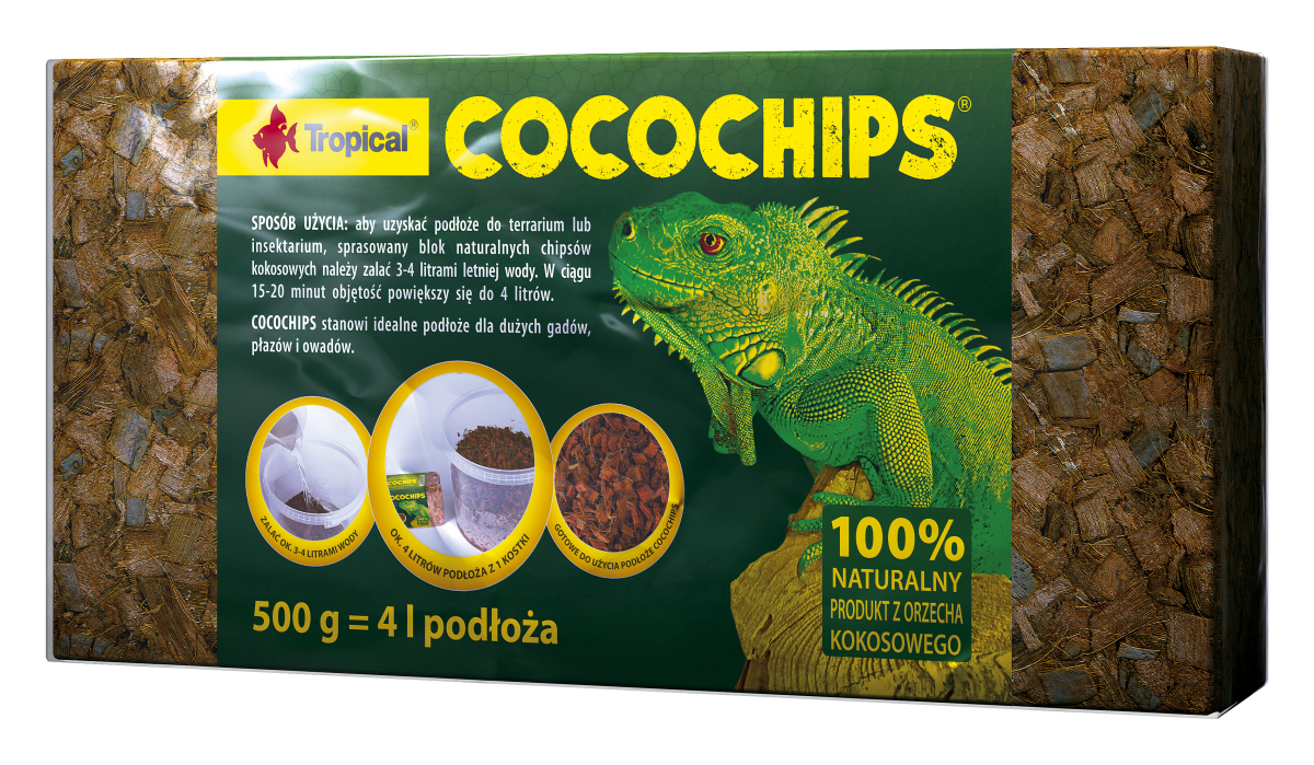 Tropical Cocochips / Coconut Husk Briquette 650gr.