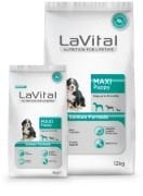 LaVital Maxi Puppy Somonlu Köpek Maması 12Kg