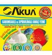 ArtAkua Sarımsaklı & Spirulinalı Anaç Yemi 50gr.