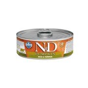 ND Pumpkin Tahılsız Ördek&Balkabağı 80gr Yaş Kedi Konservesi