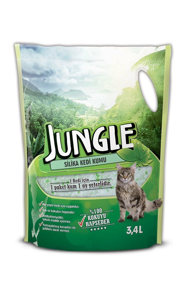 Jungle Cyrstal Silica Kedi Kumu 3,4Lt