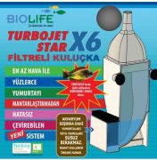 Biolife Turbojet Star X6 Filtreli Kuluçka Şeffaf