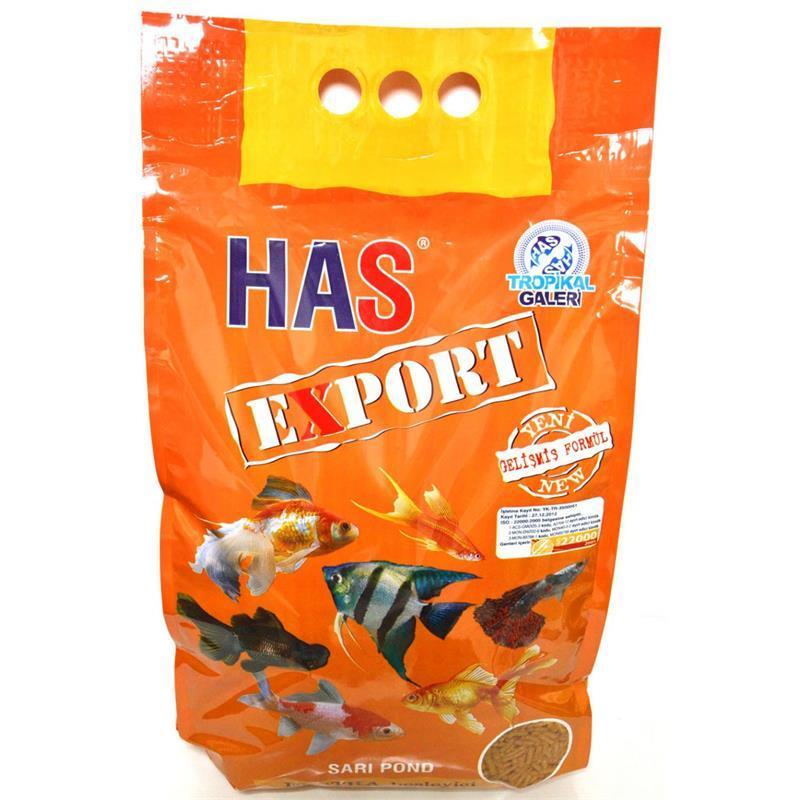 Has Sarı Pond Havuz ve Japon Balığı Yemi 1Kg