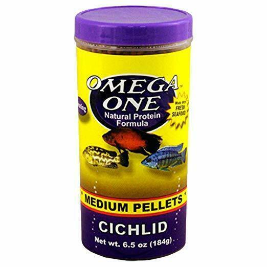 Omega One Cichlid Medium Pellets 4mm 100gr Açık