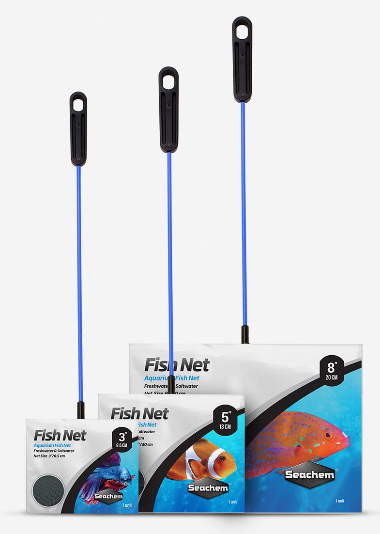 Seachem 5' Kepçe Fine Mesh Uzun Saplı 13cm