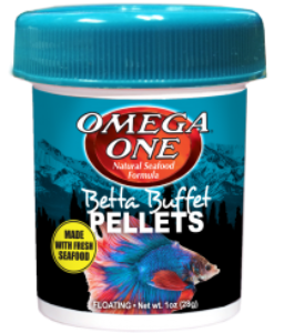 Omega One Betta Pellets 100ml 28gr.