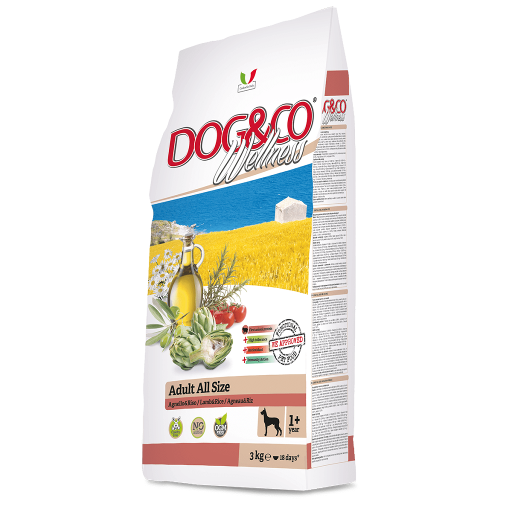 Adragna Dog&Co Kuzu & Pirinç Kuru Köpek Maması 3kg