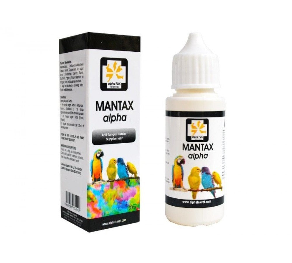 ALPHA FOX MANTAX KUŞ MANTAR İLACI 30 ML