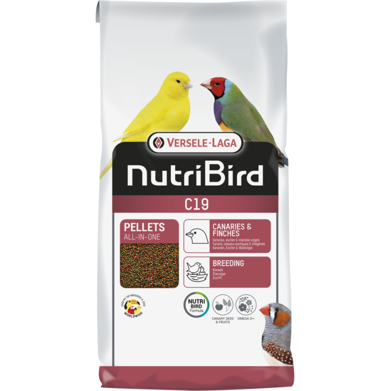 Versele Laga Nutrıbırd C19 Kanarya - Finch Pelet 10Kg