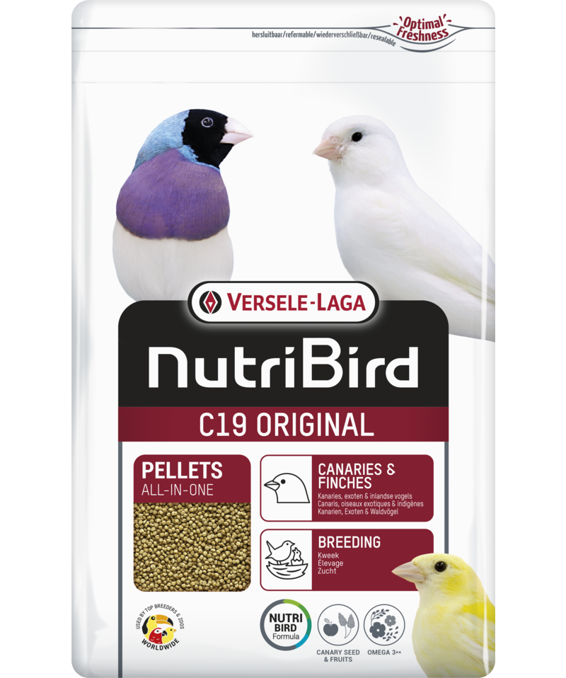 Versele Laga Nutrıbırd Orgınal C19 Kanarya - Finch Pelet 3Kg