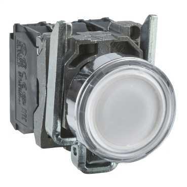 XB4BW31B5 Schneider Beyaz Yaylı Buton Ledli 24 V