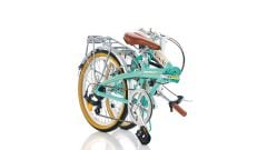 BIANCHI FOLDING VINTAGE KATLANIR BİSİKLET 285H 7-V VB CELESTE-KREM