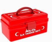 ACİL İLK YARDIM SETİ KÜÇÜK-KIRMIZI