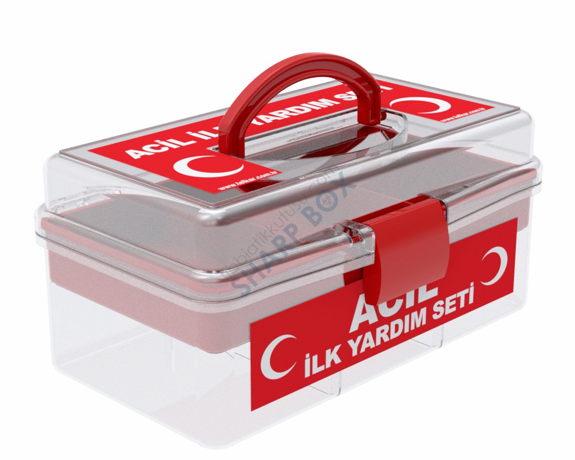 ACİL İLK YARDIM SETİ KÜÇÜK-ŞEFFAF