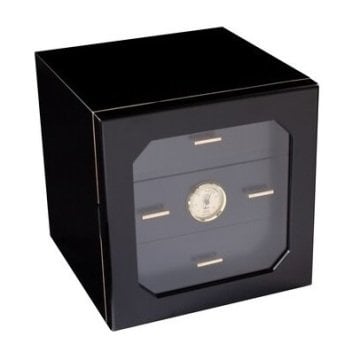 Adorini Chianti Medium Deluxe Puro Kutusu Humidor - Siyah