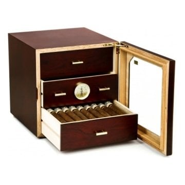 Adorini Chianti Medium Deluxe Puro Kutusu Humidor - Gül Ağacı