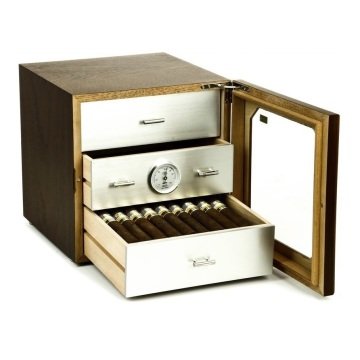 Adorini Chianti Medium Deluxe Puro Kutusu Humidor - Ceviz