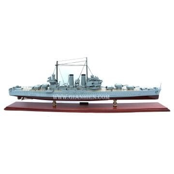 USS Phoenix Dekoratif Kruvazör Gemi Modeli (100 cm)