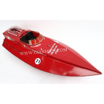 Ferrari Dekoratif Yarış Teknesi Modeli (90 cm)