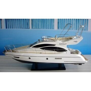 Azimut 40 Dekoratif Tekne Modeli (62 cm)