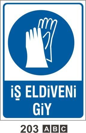 İş Eldiveni Giy