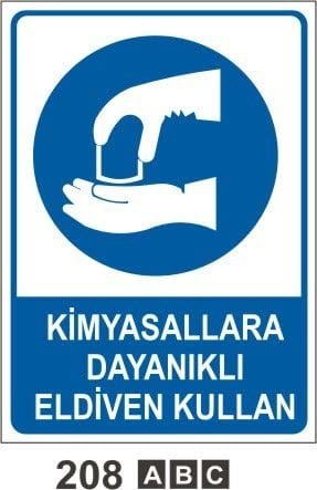 Kimyasallara Dayanıklı Eldiven Kullan