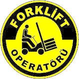 Forklift Operatörü Yer Etiketi