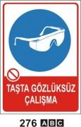 Taşta Gözlüksüz Çalışma