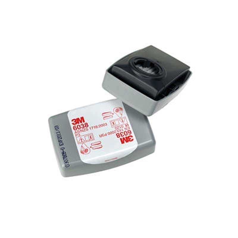 3M 6038 P3 Organik – Ozon Solo Filtre (1 Çift)