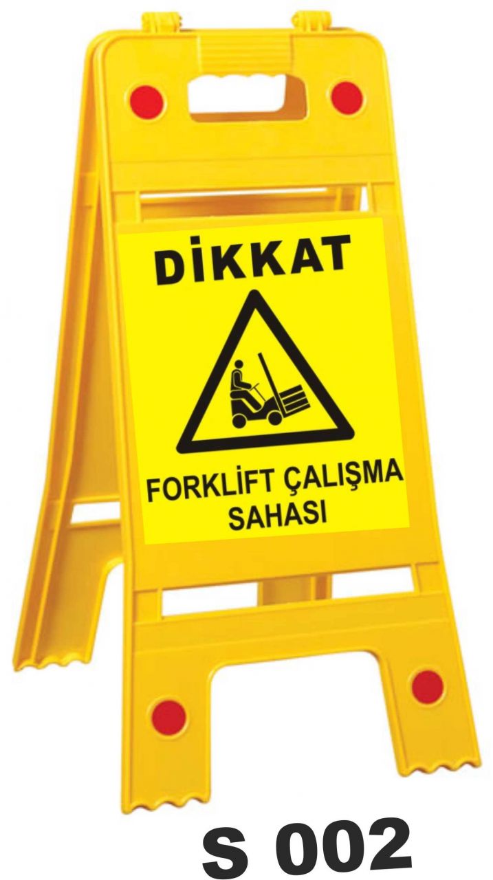 Dikkat Forklift Çalışma Sahası