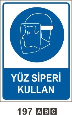 Yüz Siperi Kullan