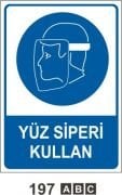 Yüz Siperi Kullan