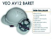 Veo  Av 12 Vidalı Sarı Baret