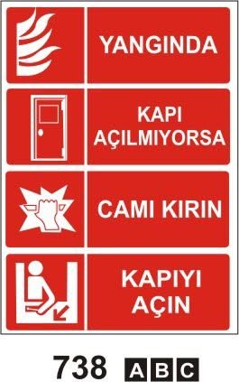 Yangında Kapı Açılmıyorsa