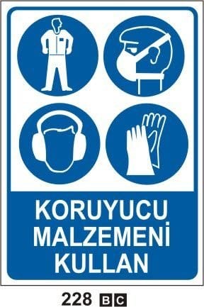 Koruyucu Malzemeni Kullan