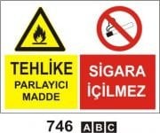 Tehlike Parlayıcı Madde Sigara İçilmez