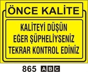 Önce Kalite