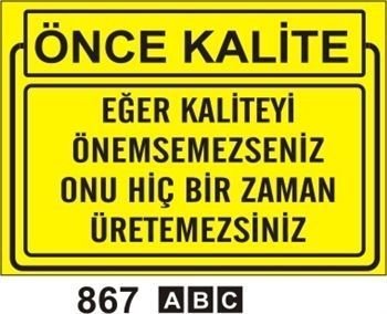 Önce Kalite