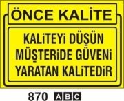 Önce Kalite