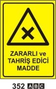 Zararlı ve Tahriş Edici Madde